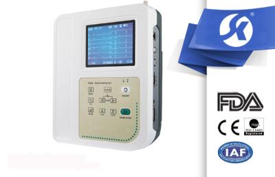 China Equipamento de monitoração paciente da ambulância, máquina do canal ECG do Portable 12 com interpretação à venda