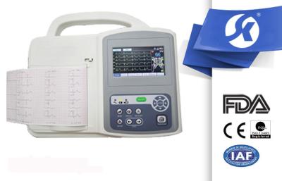 중국 디지털 방식으로 참을성 있는 측정 설비, 3 터치스크린을 가진 채널 ECG 기계 판매용