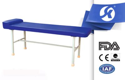 China Powder Coated Medical Examination Bed , Hospital Exam Table Artifical Leather Cover for sale