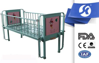 China Multi - Purposes Single Crank Hospital Baby Bed With Punching Bed Surface for sale