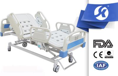 China Five Functions Full Electric Hospital Bed , Medical Electric Beds ABS Surface for sale