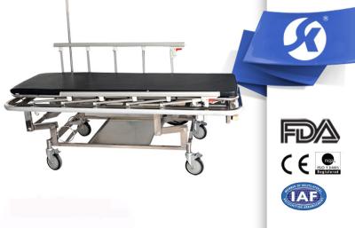 China Metal Patient Emergency Stretcher Ambulance Trolley Luxurious for sale