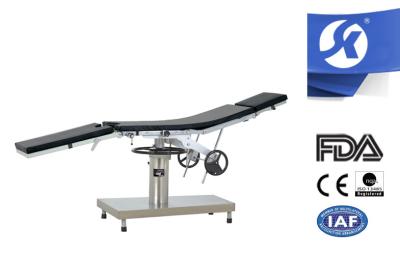 China Health Care Surgical Operating Table , Manual Hydraulic Operating Table for sale