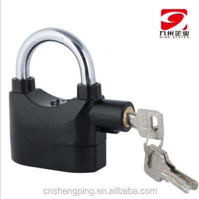 China Household Alarm Padlock with Waterproof Function for sale