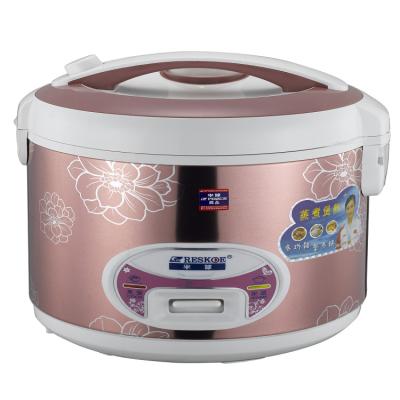 China Hotel Simple Appearance Large Capacity Commercial Easy Operation Cylinder Drum Rice Cooker with Measuring Cup and Rice Spoon for Hotel for sale