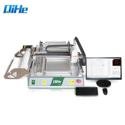 China Auto TVM802BX SMD Chip Mounter Desktop Pick Heads QIHE 2 Machine Repair Shops and Place Machine for sale