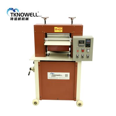 China Luggage Leather Machinery Pneumatic Leather Roller Polish / Flattening Machine for sale