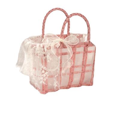 China High Quality Handmade Wedding Gift Boxes Sustainable Gift Basket Portable - Exquisite Woven Picnic Basket for sale