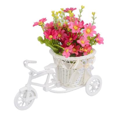 China Newest Design Viable Decorative Flower Basket Flower Basket Flower Storage Party Decoration Metal Boat Shape Flower Basking for sale