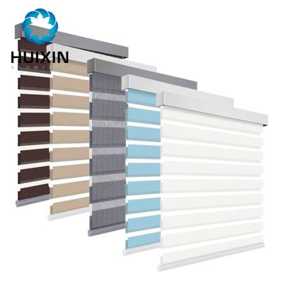 China Modern Trendy Zebra Blinds For Roller Shade Day And Night Fabric Blinds for sale