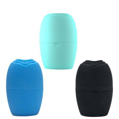 China Popular Factory Creative Silicone Ice Cube Face Roller Silicone Ice Cube Trays Ice Balls Face Massager for sale