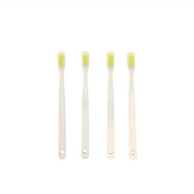 China Wholesale Hotel Disposable Eco Friendly Reusable Biodegradable Kids Bamboo Toothbrush For Kids Adults for sale