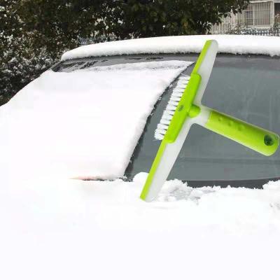 China New Portable Scratch Scratch Scratch Cleaner Viable Grass Frost Ice Snow Wiper Glass Window Dust Cleaning Brush for sale