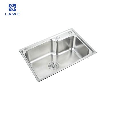 China Without Faucet Around Port Corner Design Pressing Kitchen Sinks Without Water Marks CE Certificate Kitchen Sinks for sale