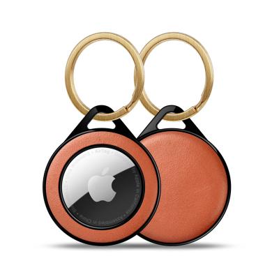 China For Airtags For Apple AirTag Leather Case Cute GPS AirTag Case For Dog Collars for sale