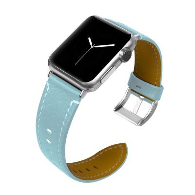 China China Suppliers Comfortable Genuine Leather For Apple Watch Band Fashion New Apple Watch Band for sale