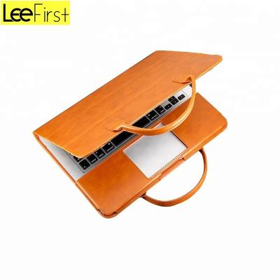 China Amazon Best Seller PU Leather Portable Case For MacBook Pro Portable Bags For Laptop Bag for sale