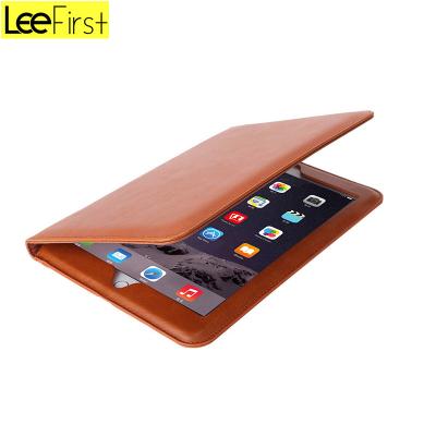 China Purely Handmade Leather For iPad Pro / Air10.5 Inch Case With Card Slots for sale