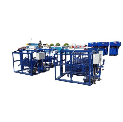 China ROPE PP Rope Twisting Machine PP Plastic Winding Machine Twine Spool Rope Twisted Winding Machine for sale