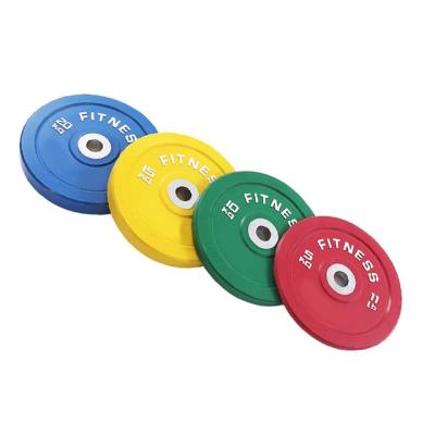 China BunnyHi GL019 Durable Cheap Black Weightlifting Color Books Custom Competition Set Rubber Weight Bumper Plates for sale