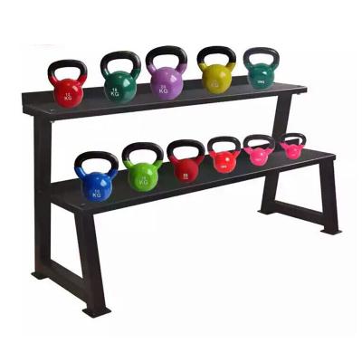 China BunnyHi HL008 Dumbbell Kettlebell Rack Storage Gym Kettlebell Rack Eco-friendly for sale