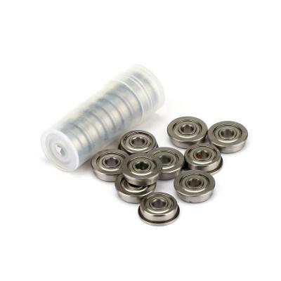 China Oil Grease Lubrication Mini Flange Bearings MF128-ZZ MF129 MF130 for 0-8 mm Bore Size for sale