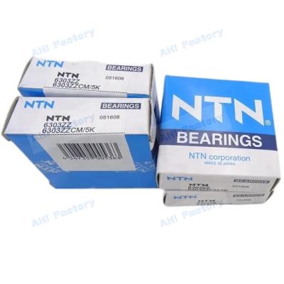 China 6300 6301 6302 6305 2RS Bearings High Stability Single Row Deep Groove Ball Bearing for sale