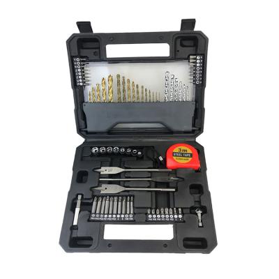 China Household Repair Tools Professional Powerful 71PCS Twist Drill Set Combination Bit Set for sale