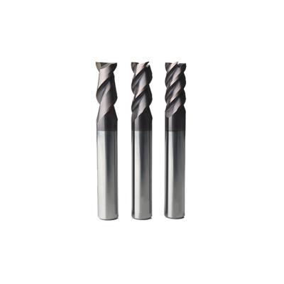 China Metal Drilling and Cnc Milling Cutter Tungsten Carbide 3-63mm 4 Flute End Mill Cutter for sale