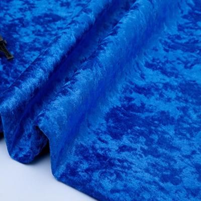 China Amazon Soft Top Selling Warp Knitted Shiny Diamond Velvet Fabric For Clothing for sale