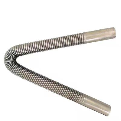 China Stainless Steel Air Packing Heater Parts Stainless Steel Exhaust Pipe for sale