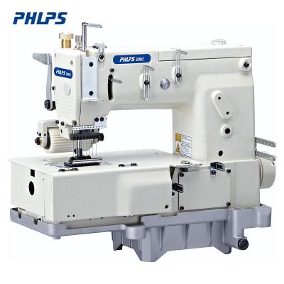 China PHLPS PLEASE-1408p picotting sewing machine ULTRA-FAST auto stitch trimming cylider-bed thread sewing machine for sale