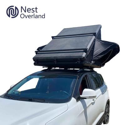 China Straight Bracing Type - 2 Year Warranty Cheapest Prado Single Overground Roof 4x4 Top For Sleeping Triangle Rooftop Tent for sale