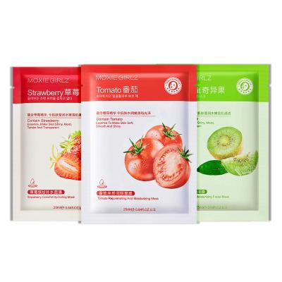 China Korean face mask beauty skin care private label moisturizer fruit plant sheet mascarillas de faciales de facemask de moisturizer coreanas for sale