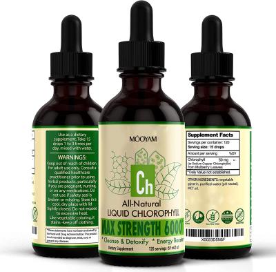 China Energy Booster Energy Booster OEM ODM 100% All Natural Concentrate Chlorophyll Liquid Drops For Energy Booster, Digestion And Immune Tech Aids for sale