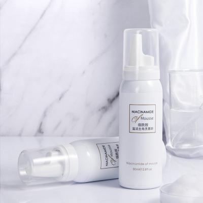 China Wholesale Acne Treatment Private Label Niacinamide Acne Treatment Whitening Soft Face Deep Cleansing Cleansing Foam Oil Facial Cleanser for sale