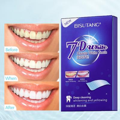 China Teeth Whitening and Teeth Stains Remover for Fresh and Clean Whitening Teeth and Teeth Stains Removal for Fresh and Clean White Professional Private Label Bright 7d Deep Cleaning Advanced Teeth Whitening Strips for sale