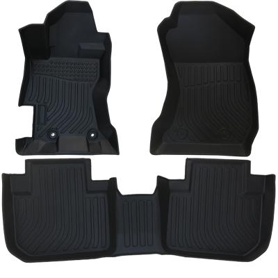 China Full Set Strip Car Floor Mats for sale