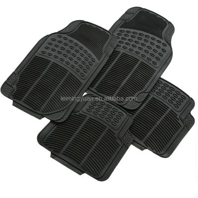 China Full Set Hot Sale Universal PVC Car Floor Cleaning Mats for sale