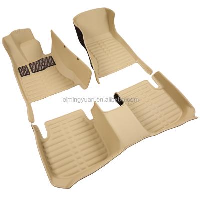 China Full Set Best Selling Custom Soft Leather Wholesale Car Cleaning Mats for sale