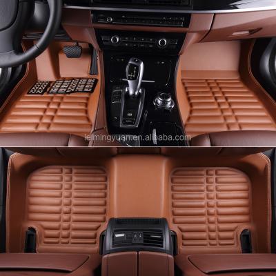 China Full Set 3d 4d 5d Red Cute Floor Mats Clear Car Floor Mats for sale