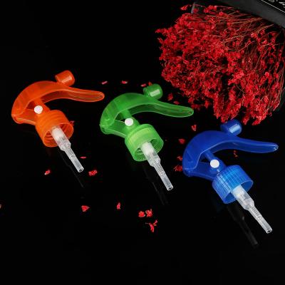 China Non Spill Colorful Mini Tirgger OEM Mist Spray Pump Cleaning Trigger Sprayers for sale