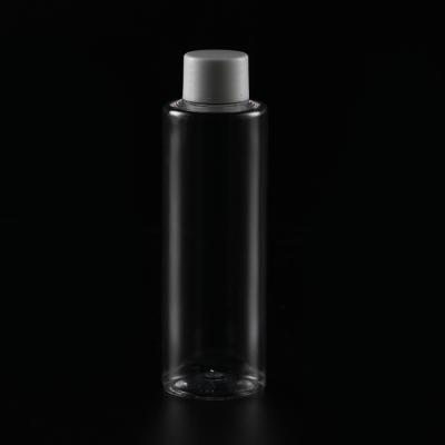 China Wholesale 120Ml Widely Used Clear Plastic Empty Pet Bottle Flat Shoulder Lotion Pump Bottle for sale