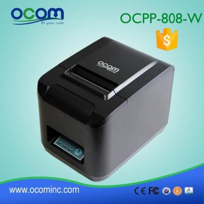 China Black And White High Speed ​​Auto-cutter 80mm WIFI Thermal Receipt Printer (OCPP-808-W) for sale