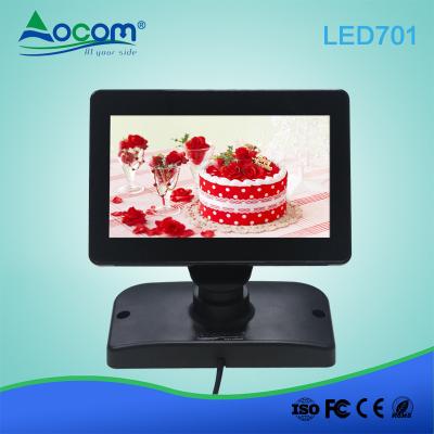 China LED701 Hot Customer 7 Inch LED Monitor Show LED701 USB Serial Port for sale