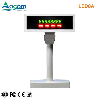 China 7 POS LED Segment Display Customer Show Pole 160mm*30.8mm for sale