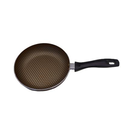 China Wholesale Vintage Life Sizes Screen Printing Pressed Nonstick Frying Pan Pan for sale