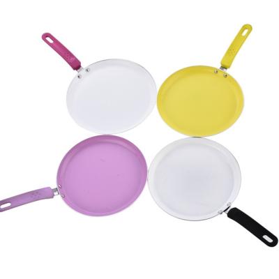 China Cookware 24/26cm Pan Modern Quality Non-Stick Frying Pan Pressed Aluminum Ceramic Pizza Pan for sale