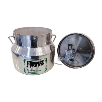 China The multifunctional different sizes electric milk mixer with stainless steel cover, milk canister with for sale