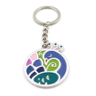 China Soft Hard Enamel Metal Keychains Logo Cute Design Promotional Metal Cheap Custom Logo Metal Keychains Wholesale OEM Key Chain for sale